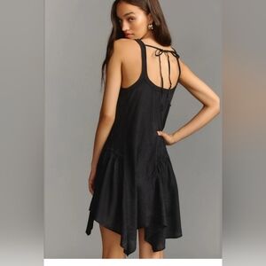 Daily Practice by Anthropologie Asymmetrical Flounce Dress Large